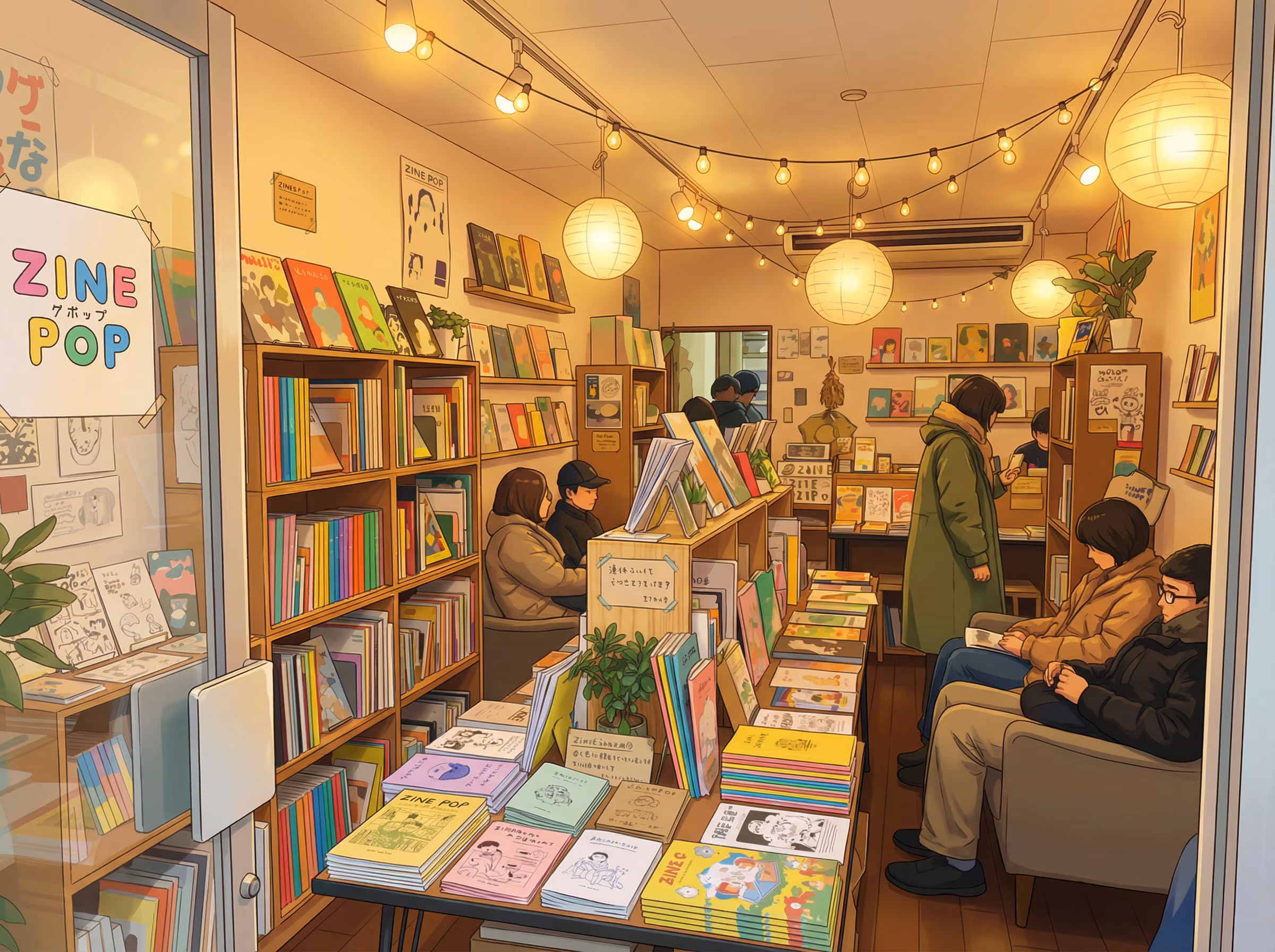ZINEとの出会いを、お客様に。